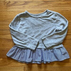 Vineyard Vines toddler girl peplum shirt